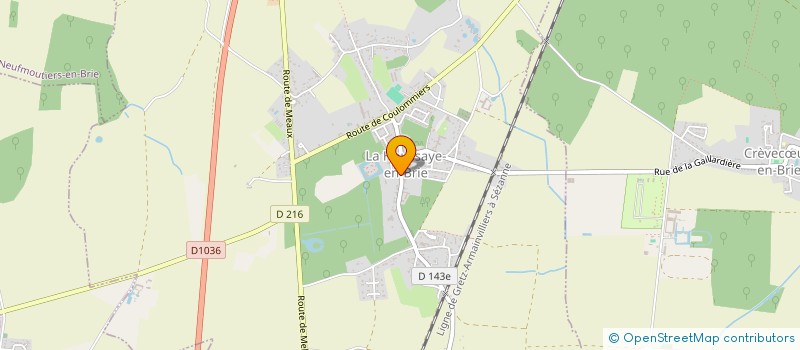 localisation de l'entreprise MONSIEUR JEAN PHILIPPE LEROY  LA HOUSSAYE-EN-BRIE