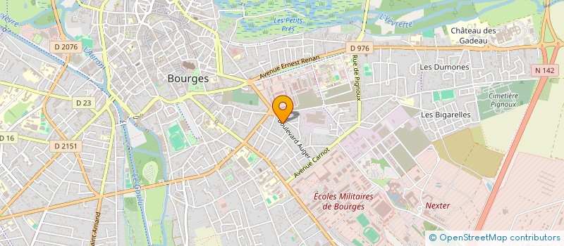 localisation de l'entreprise MONSIEUR JEAN-PHILIPPE LESENECHAL  BOURGES