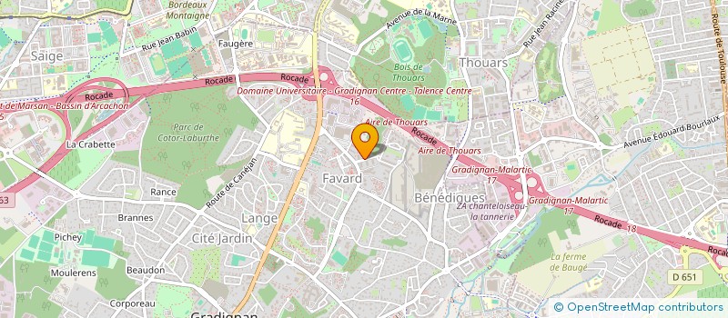 localisation de l'entreprise MONSIEUR JEAN-PHILIPPE LESPINE à GRADIGNAN