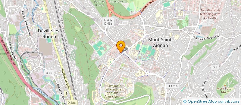 localisation de l'entreprise MONSIEUR JEAN PHILIPPE LESUEUR  MONT-SAINT-AIGNAN