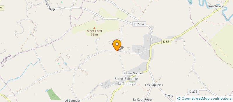 localisation de l'entreprise MONSIEUR JEAN-PHILIPPE LETELLIER  SAINT-ETIENNE-LA-THILLAYE