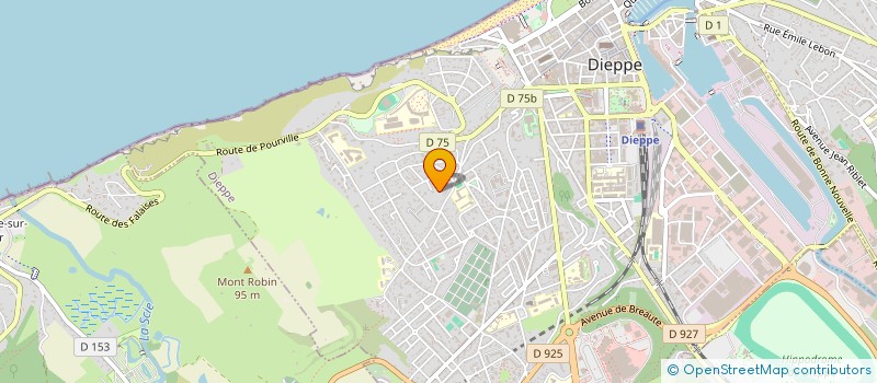 localisation de l'entreprise MONSIEUR JEAN PHILIPPE LEVEAU  DIEPPE