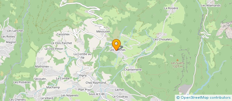 localisation de l'entreprise MONSIEUR JEAN-PHILIPPE LEVRAUT à SAMOENS