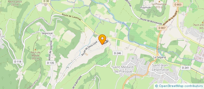 localisation de l'entreprise MONSIEUR JEAN-PHILIPPE LIGNAC  AUTOIRE