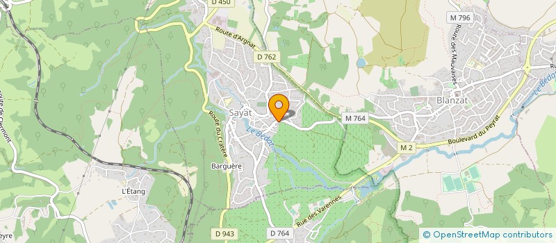 localisation de l'entreprise MONSIEUR JEAN-PHILIPPE LIMOUSIN  SAYAT