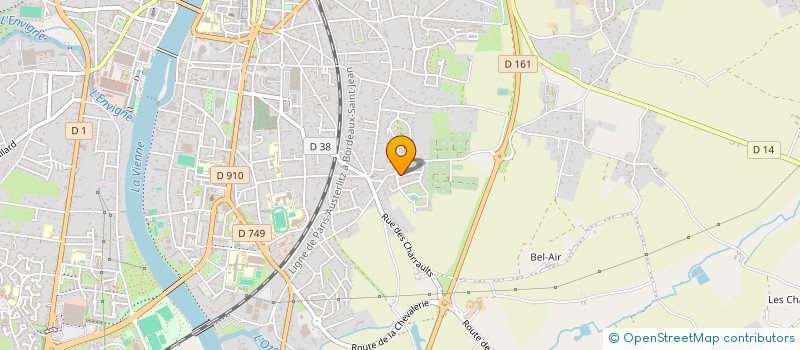 localisation de l'entreprise MONSIEUR JEAN-PHILIPPE LINDEPERG  CHATELLERAULT