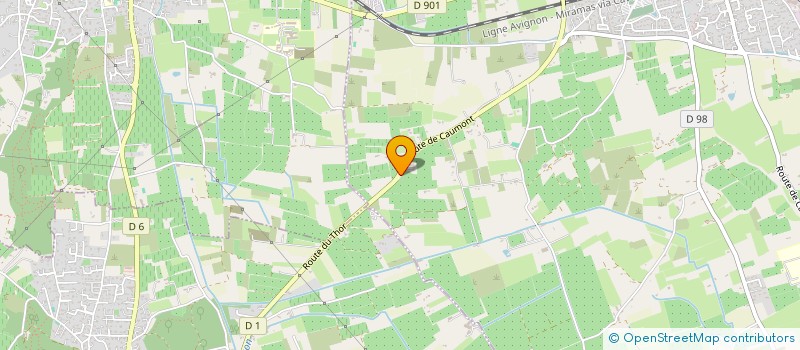 localisation de l'entreprise MONSIEUR JEAN PHILIPPE LIOTARD  LE THOR