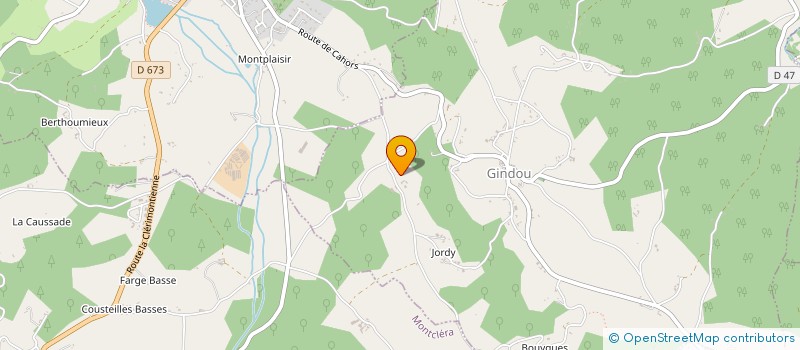 localisation de l'entreprise MONSIEUR JEAN-PHILIPPE LORBLANCHER  MARMINIAC