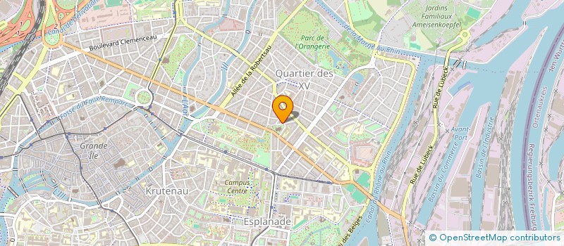 localisation de l'entreprise MONSIEUR JEAN-PHILIPPE LUSTIG à STRASBOURG