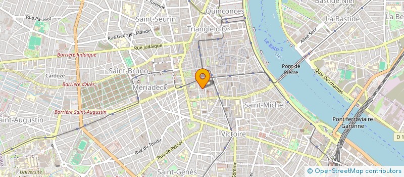 localisation de l'entreprise MONSIEUR JEAN PHILIPPE MAGINOT  BORDEAUX