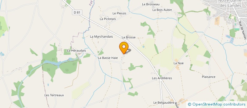 localisation de l'entreprise MONSIEUR JEAN PHILIPPE MAILLARD à BOUVRON