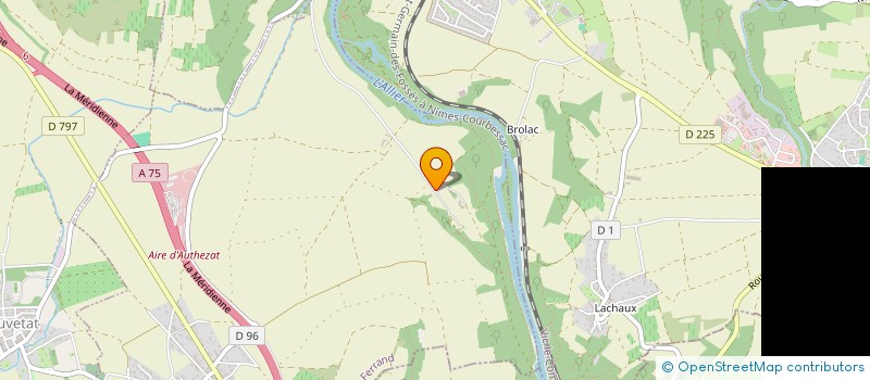 localisation de l'entreprise MONSIEUR JEAN PHILIPPE MANIEN  AUTHEZAT