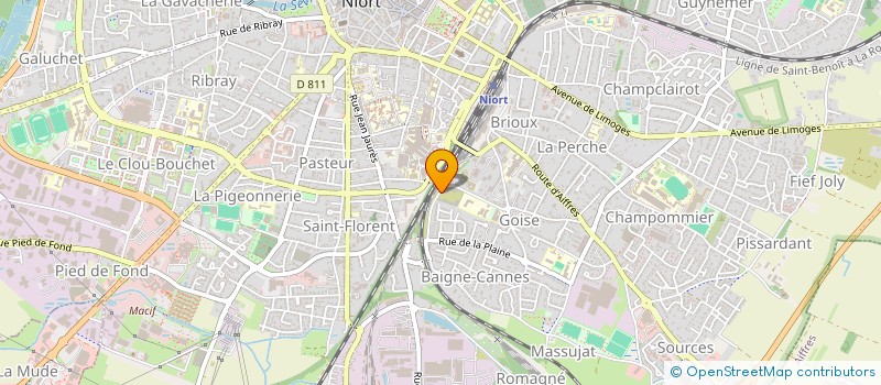 localisation de l'entreprise MONSIEUR JEAN-PHILIPPE MANIN  NIORT