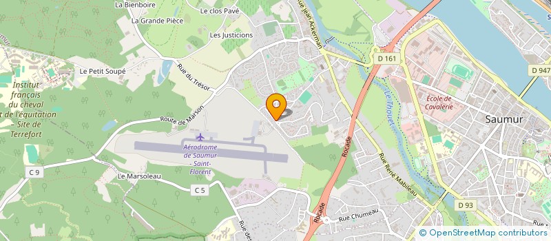 localisation de l'entreprise MONSIEUR JEAN-PHILIPPE MARATRAY  SAUMUR