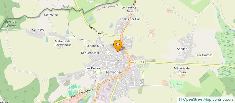 localisation de l'entreprise MONSIEUR JEAN-PHILIPPE MARCHAND à HERBIGNAC