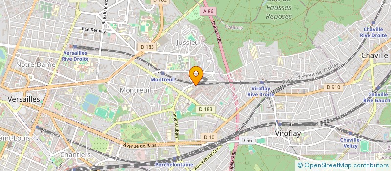 localisation de l'entreprise MONSIEUR JEAN-PHILIPPE MARGUERON à VERSAILLES