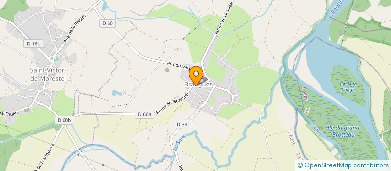 localisation de l'entreprise MONSIEUR JEAN-PHILIPPE MATHEY  BRANGUES