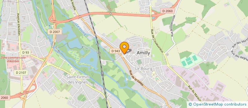localisation de l'entreprise MONSIEUR JEAN-PHILIPPE MATHIEU  AMILLY
