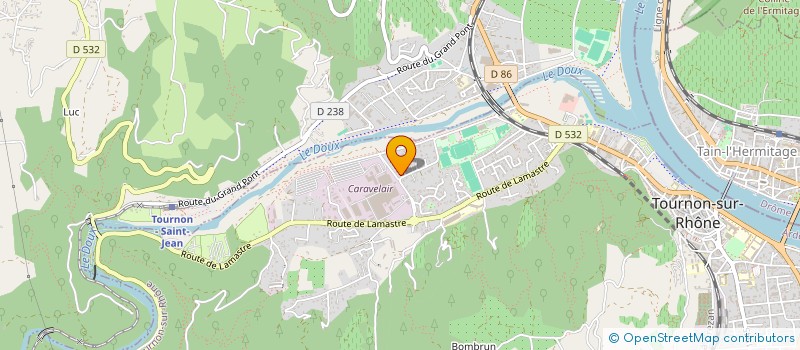localisation de l'entreprise MONSIEUR JEAN-PHILIPPE MATTEI à TOURNON-SUR-RHONE