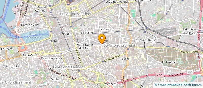 localisation de l'entreprise MONSIEUR JEAN-PHILIPPE MICELI à MARSEILLE