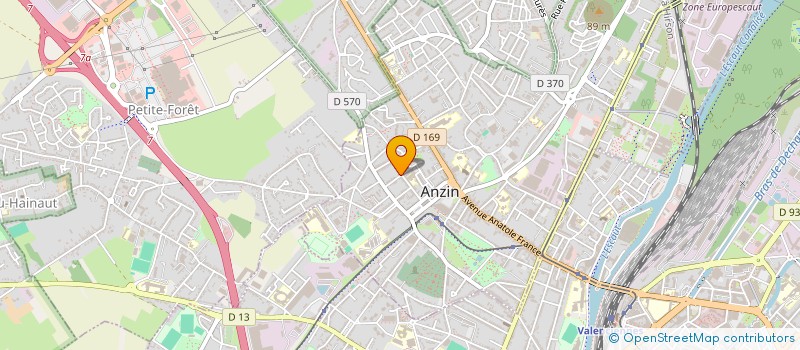 localisation de l'entreprise MONSIEUR JEAN PHILIPPE MICHON  PETITE-FORET