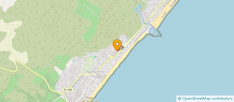 localisation de l'entreprise MONSIEUR JEAN PHILIPPE MIGEOT  NARBONNE