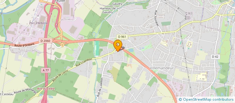 localisation de l'entreprise MONSIEUR JEAN PHILIPPE MILLOT à VILLEMANDEUR