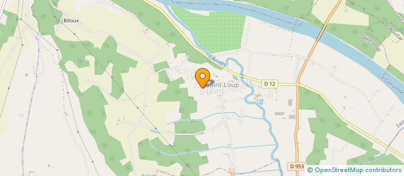 localisation de l'entreprise MONSIEUR JEAN-PHILIPPE MILOT à SAINT-LOUP