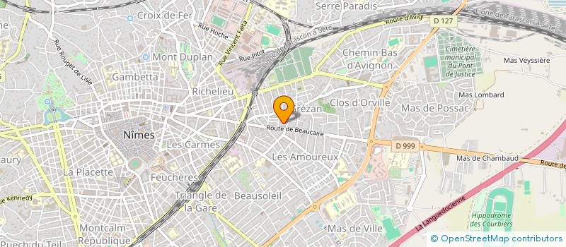 localisation de l'entreprise MONSIEUR JEAN-PHILIPPE MIRA  NIMES