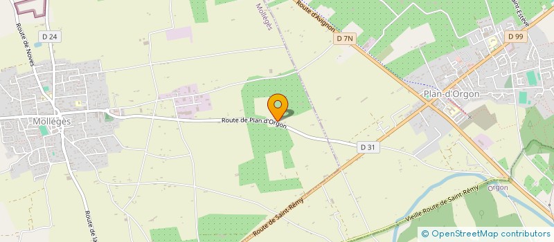 localisation de l'entreprise MONSIEUR JEAN-PHILIPPE MONACELLI  ORGON