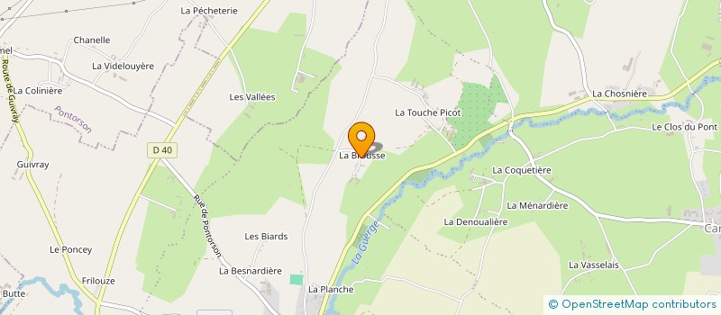 localisation de l'entreprise MONSIEUR JEAN PHILIPPE MONGODIN à SAINT-JAMES
