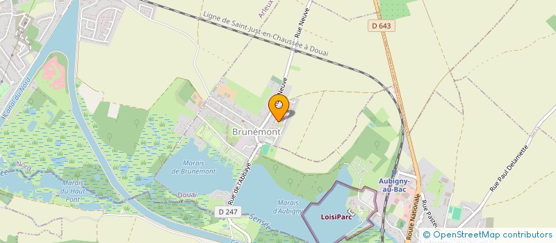 localisation de l'entreprise MONSIEUR JEAN PHILIPPE MOPTY  BRUNEMONT