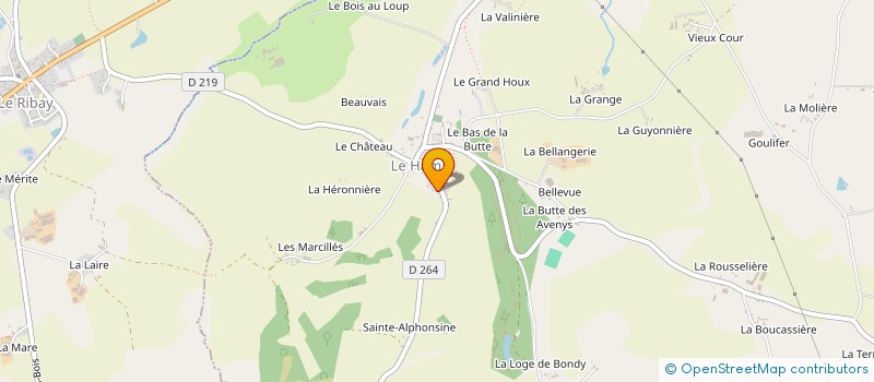 localisation de l'entreprise MONSIEUR JEAN-PHILIPPE MOREAU  LE HAM