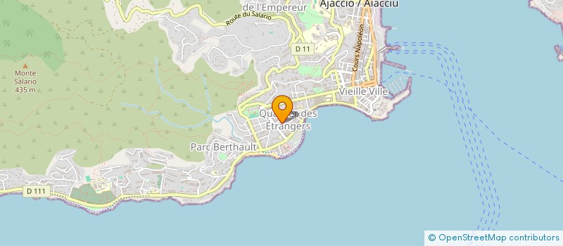 localisation de l'entreprise MONSIEUR JEAN-PHILIPPE MUNOZ à AJACCIO