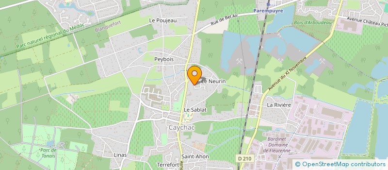 localisation de l'entreprise MONSIEUR JEAN-PHILIPPE NGUYEN à BLANQUEFORT