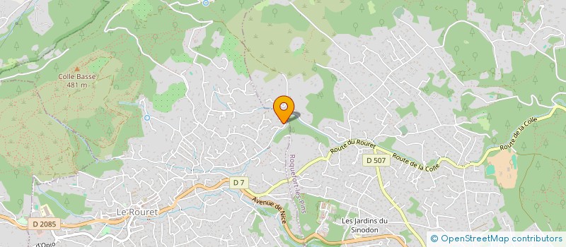 localisation de l'entreprise MONSIEUR JEAN-PHILIPPE NICAISE  LE ROURET