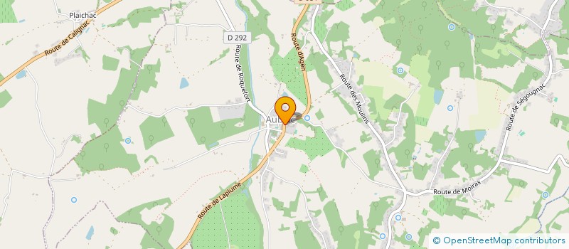 localisation de l'entreprise MONSIEUR JEAN-PHILIPPE NICKIEL  AUBIAC