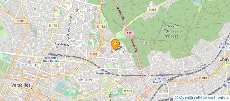 localisation de l'entreprise MONSIEUR JEAN PHILIPPE NOE à VERSAILLES