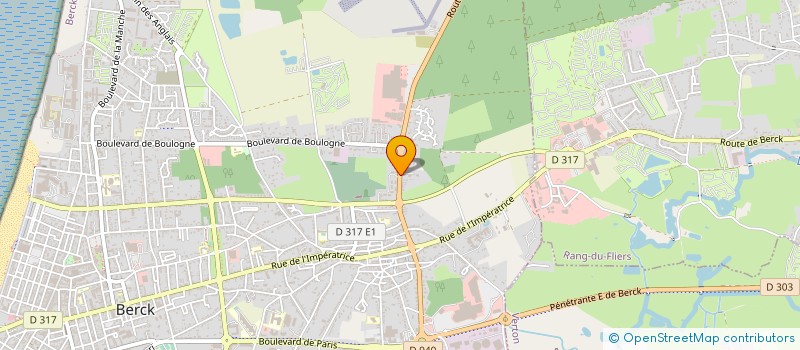 localisation de l'entreprise MONSIEUR JEAN-PHILIPPE NOLLET  BERCK