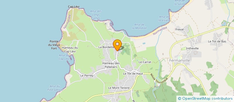 localisation de l'entreprise MONSIEUR JEAN-PHILIPPE OLIVIER  FERMANVILLE