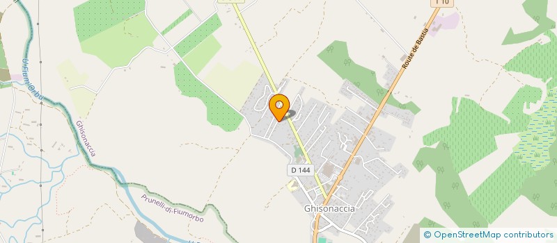 localisation de l'entreprise MONSIEUR JEAN-PHILIPPE PANCRAZI  GHISONACCIA