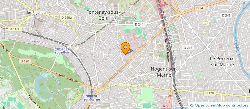 localisation de l'entreprise MONSIEUR JEAN PHILIPPE PARMENTIER à NOGENT-SUR-MARNE