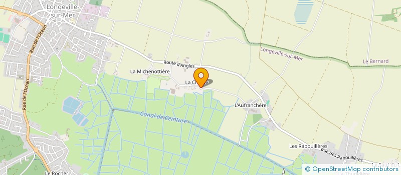 localisation de l'entreprise MONSIEUR JEAN-PHILIPPE PEBERNAD DE LANGAUTIER à LONGEVILLE-SUR-MER