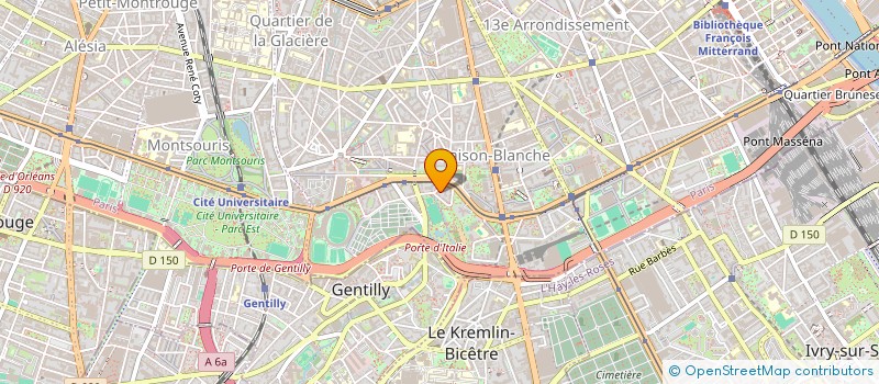 localisation de l'entreprise MONSIEUR JEAN-PHILIPPE PELLETTI  PARIS 13