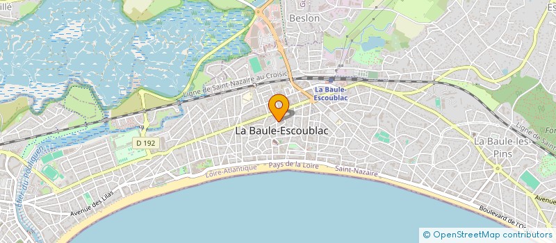 localisation de l'entreprise MONSIEUR JEAN-PHILIPPE PERSON à LA BAULE-ESCOUBLAC