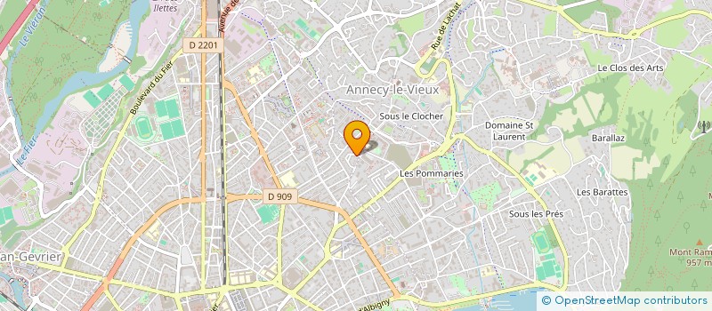 localisation de l'entreprise MONSIEUR JEAN-PHILIPPE PETRONIO à ANNECY