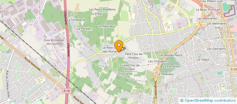 localisation de l'entreprise MONSIEUR JEAN-PHILIPPE PIECOURT à SARAN