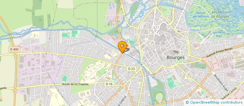 localisation de l'entreprise MONSIEUR JEAN-PHILIPPE PINSON  BOURGES