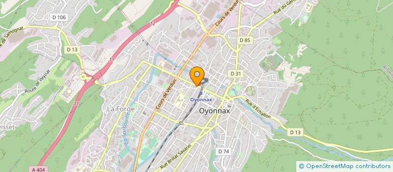 localisation de l'entreprise MONSIEUR JEAN-PHILIPPE PINTO à OYONNAX
