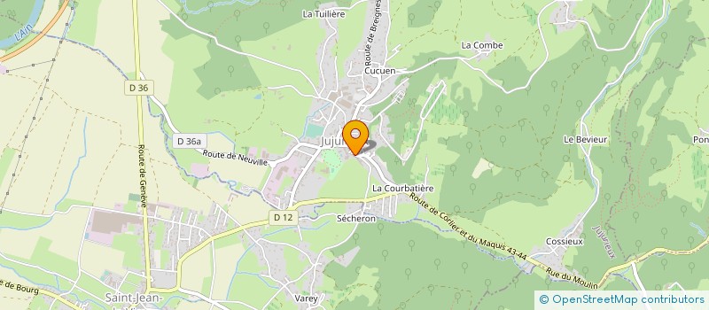 localisation de l'entreprise MONSIEUR JEAN-PHILIPPE PIQUET à JUJURIEUX